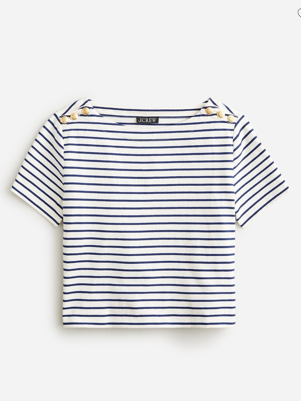 J.Crew Mariner Cloth Short Sleeve Shirt with Buttons